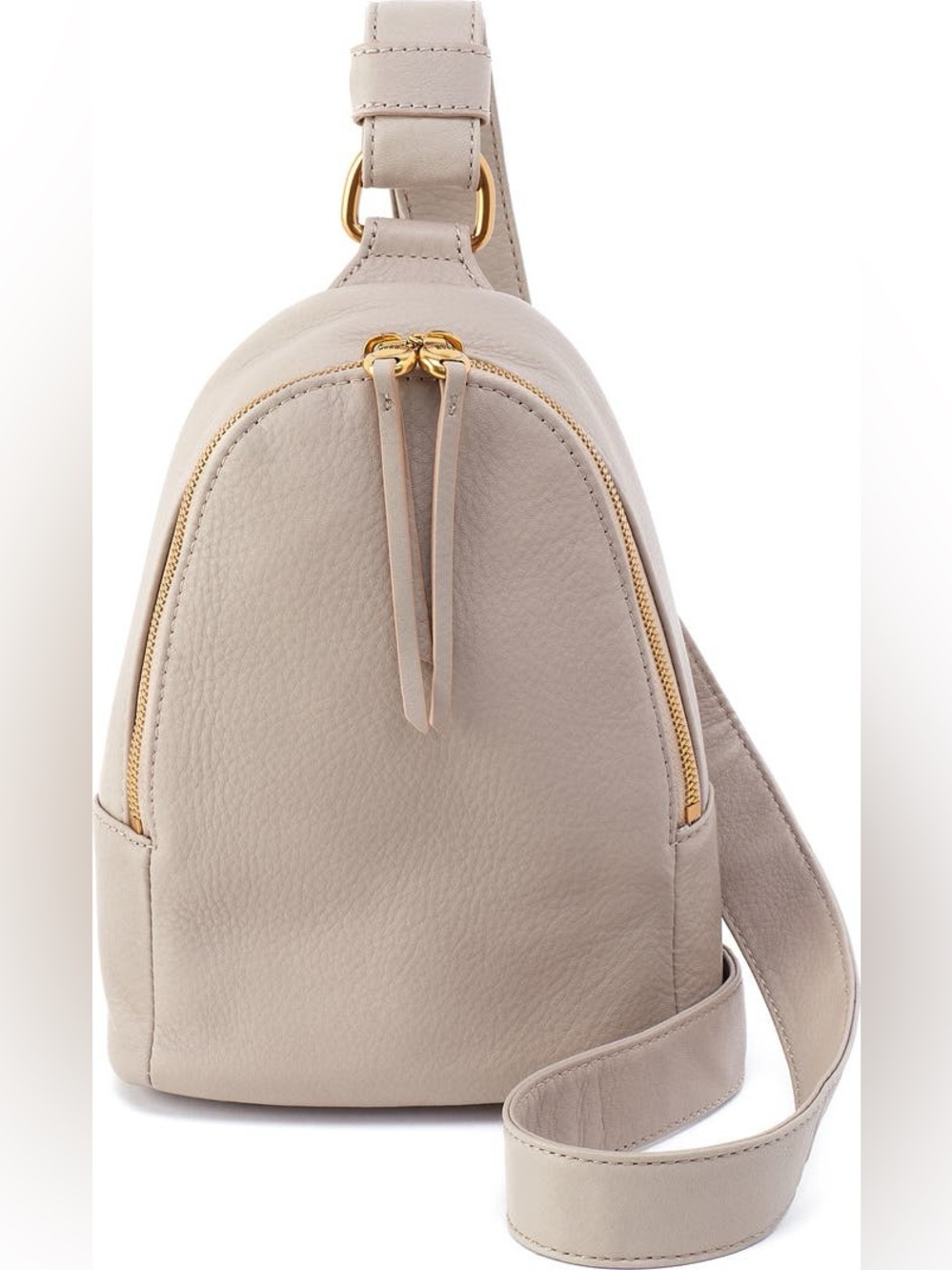 Hobo Fern Leather Sling Bag in Taupe